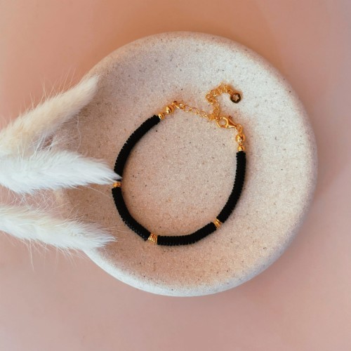 bransoletka minimalistyczna pozłacana