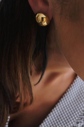 kolczyki półkola stal szlachetna