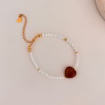 Bransoletka Pearls & Heart