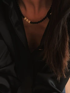 Naszyjnik Black&Gold